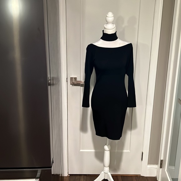 JONATHAN SIMKHAI Revolve Juliana Off-The-Shoulder Knit Dress Size Medium - Picture 5 of 6